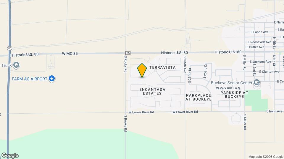 25785 W Samantha Way Mapa y Detalles de la Ubicación