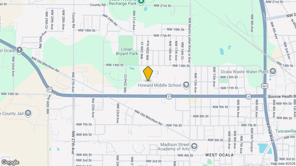 1140 NW 20th Ave Map and Location Details