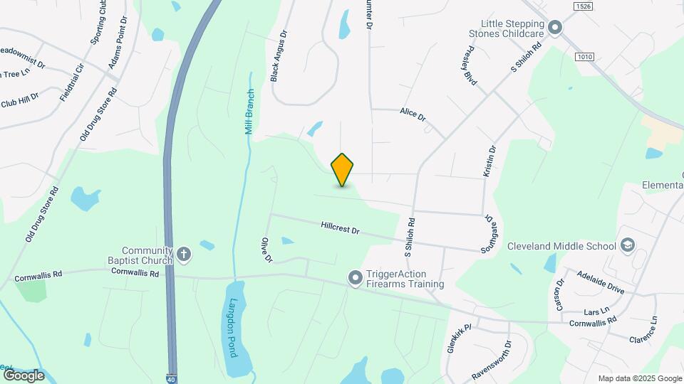421 Danielle Dr Map and Location Details