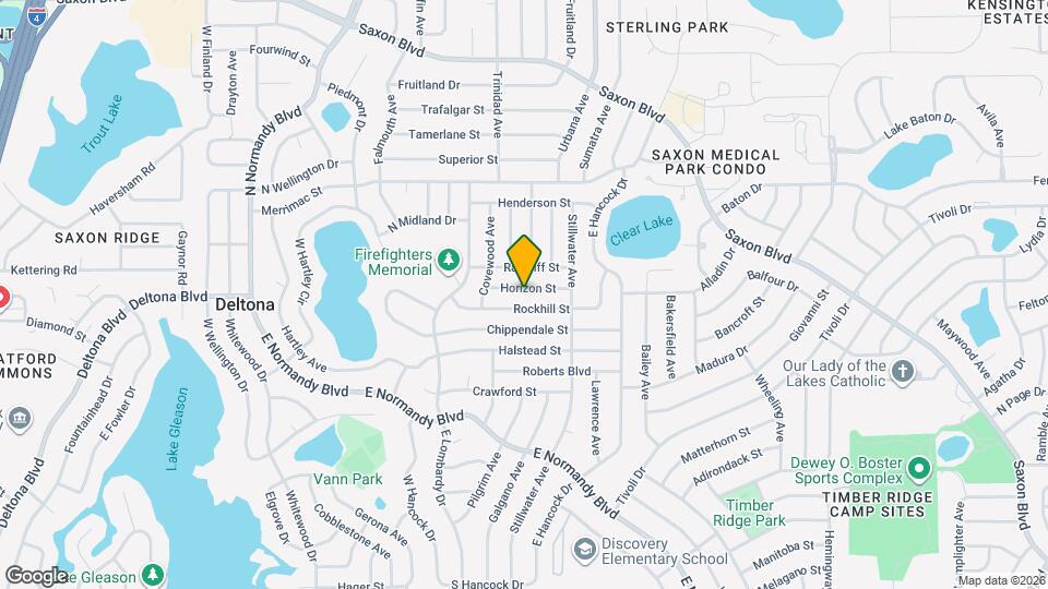 877 Horizon St Map and Location Details