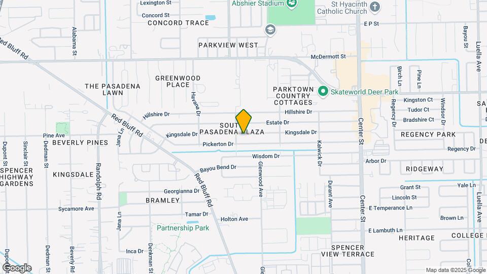 2310 Kingsdale Dr Map and Location Details