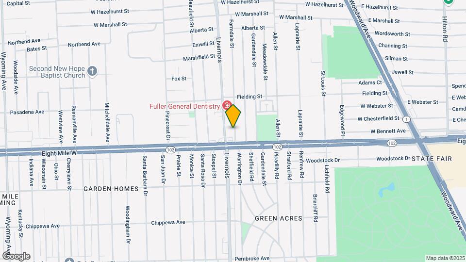 211 Farmdale St Map and Location Details