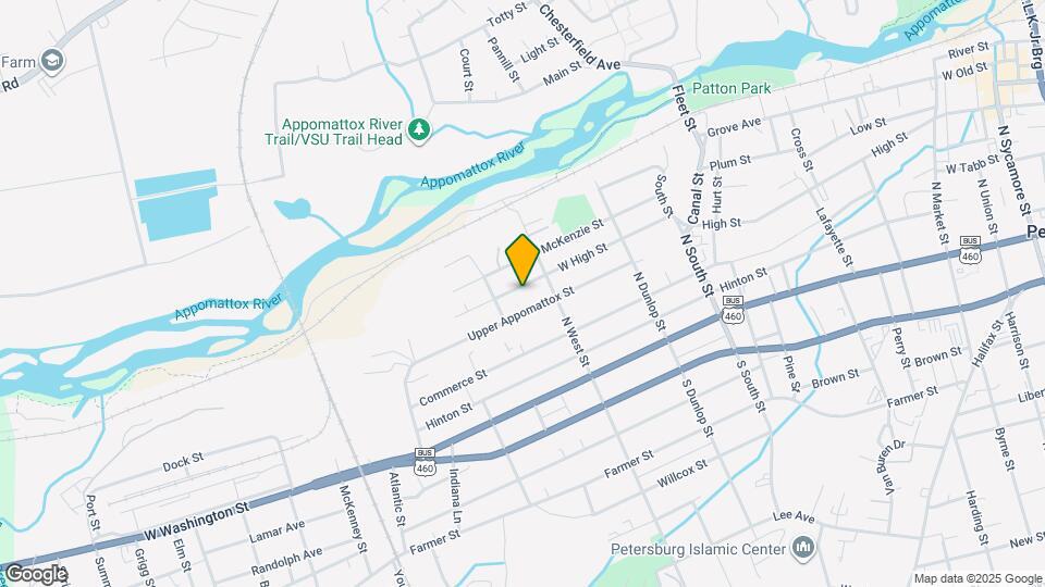 1130 W High St Map and Location Details