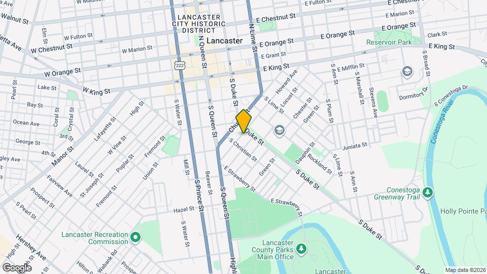 413 Howard Ave Map and Location Details