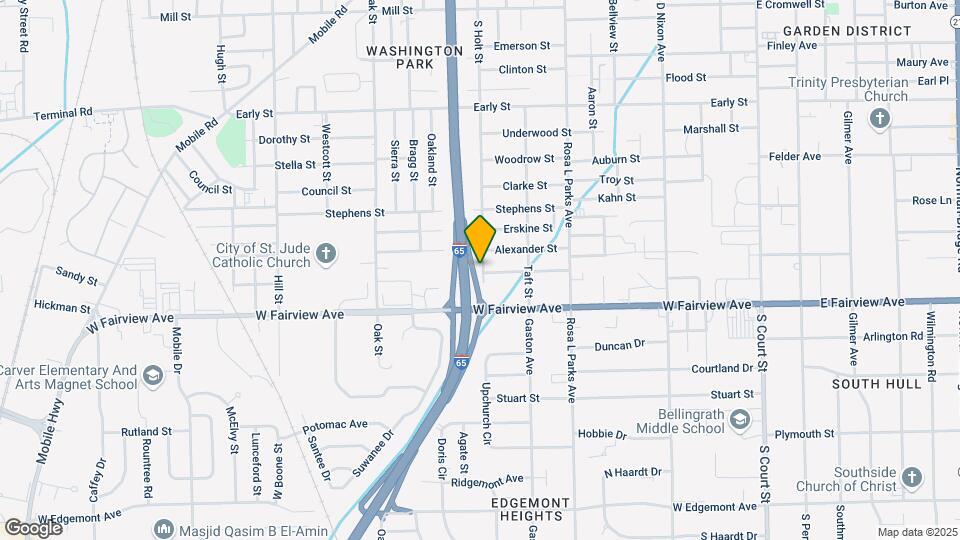 1824 S Holt St Map and Location Details