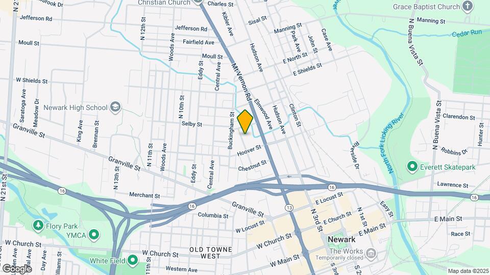 260 N 5th St Map and Location Details