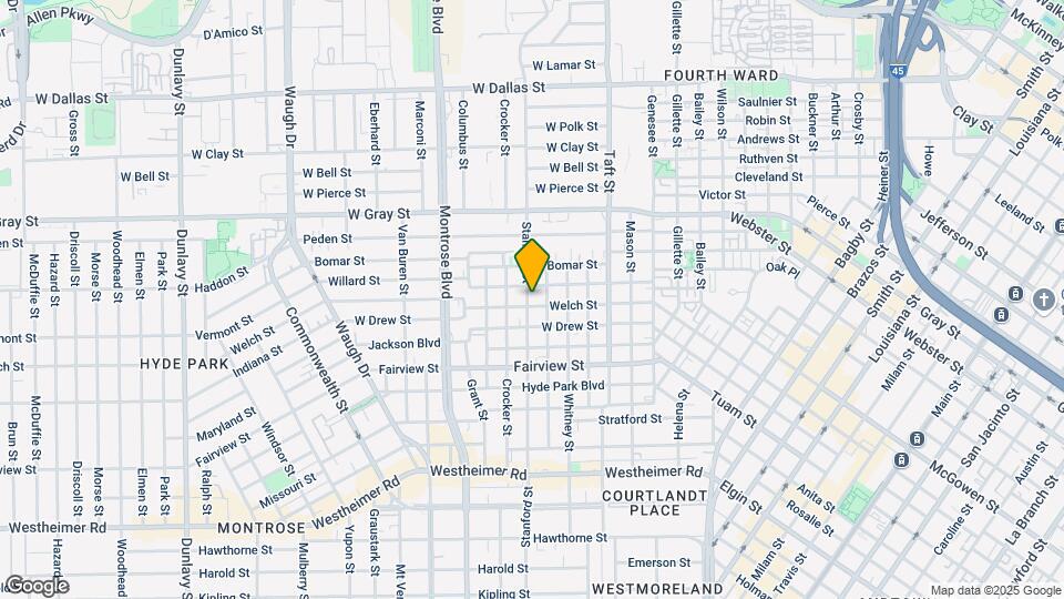 612 Welch St Map and Location Details