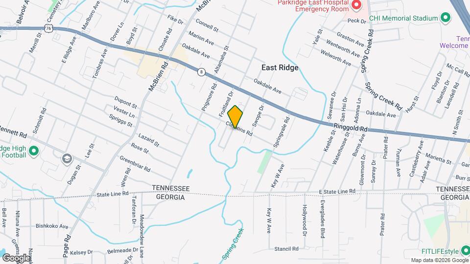 1602 Maxwell Rd Map and Location Details