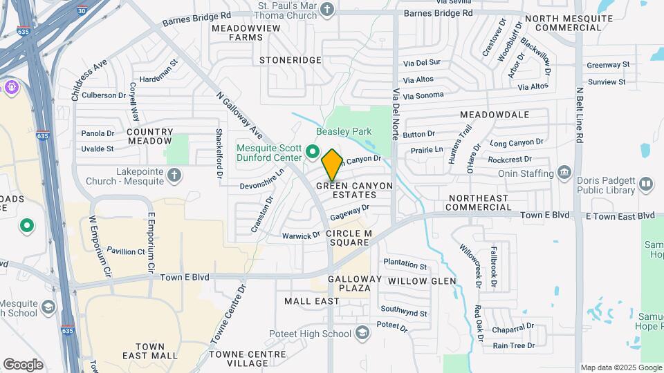 1008 Brownfield Dr Map and Location Details