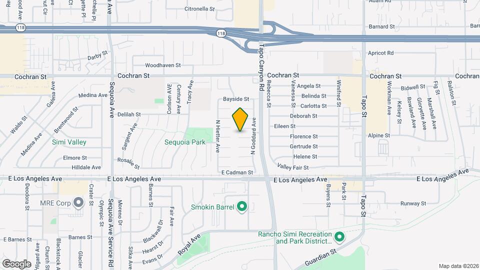3937 Goodwin Ave Map and Location Details