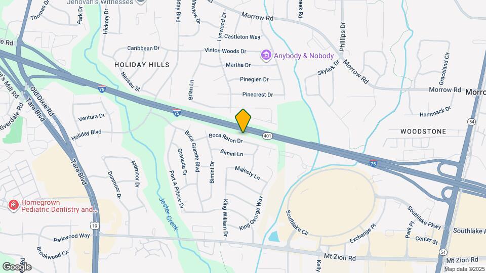 956 Boca Raton Dr Mapa y Detalles de la Ubicación