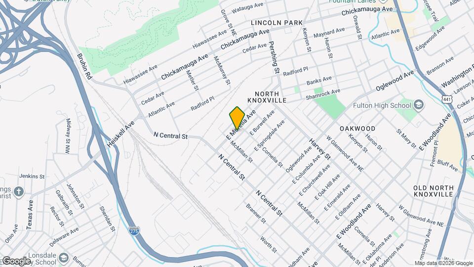 218 E Morelia Ave Mapa y Detalles de la Ubicación