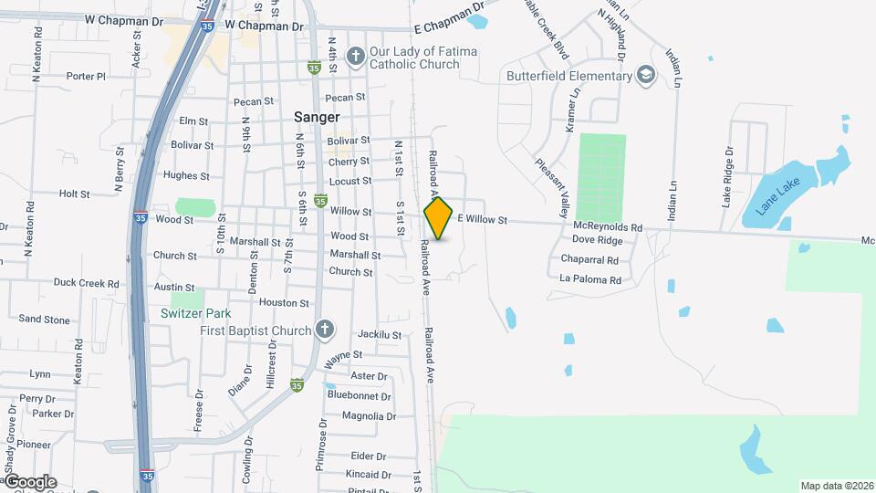 104 Arrowhead Dr Map and Location Details