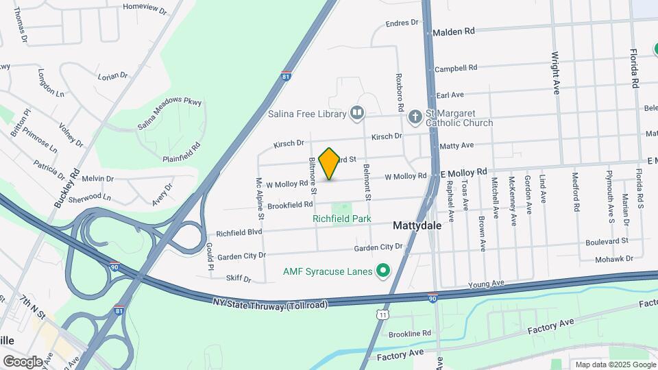 223 W Molloy Rd Mapa y Detalles de la Ubicación