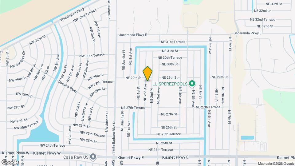 2825 NE 2nd Ave Mapa y Detalles de la Ubicación