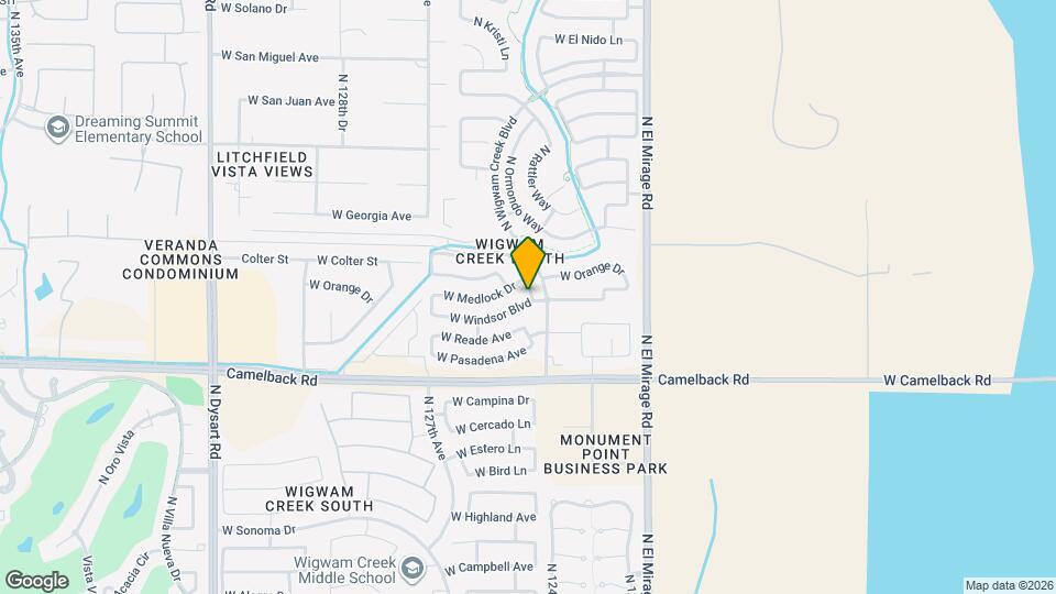 12508 W Windsor Blvd Map and Location Details