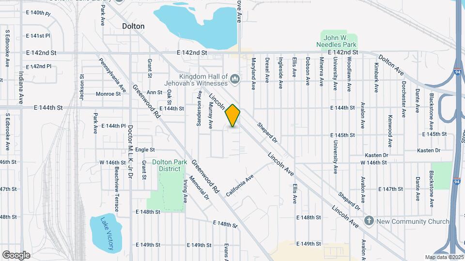 14502 Cottage Grove Ave Map and Location Details