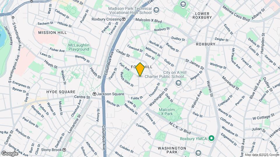 154 Highland St Mapa y Detalles de la Ubicación