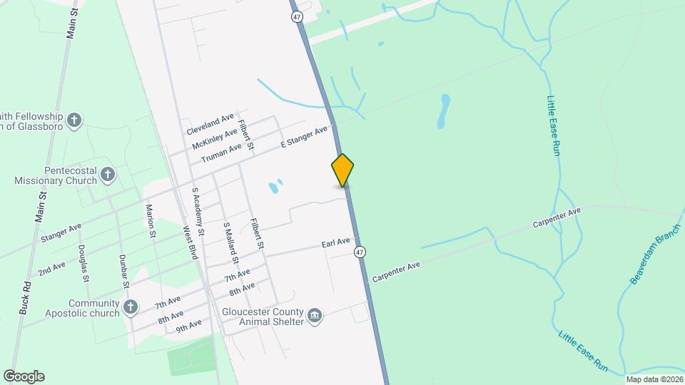 225 S Delsea Dr Map and Location Details