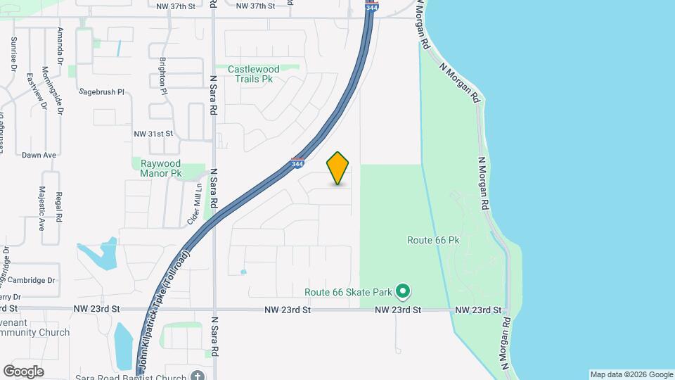 10232 NW 28th Terrace Map and Location Details