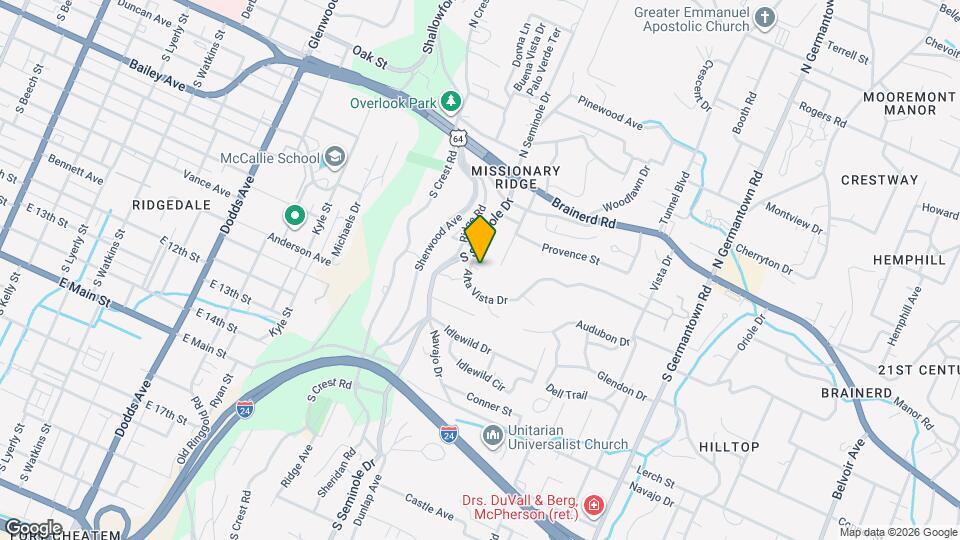 3203 Alta Vista Dr, Unit 2 Map and Location Details