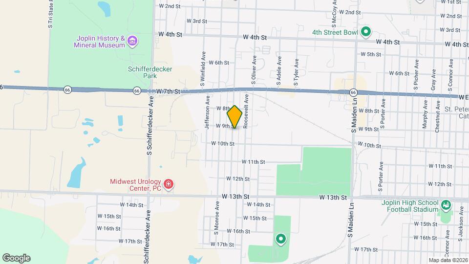 905 S McKinley Ave Map and Location Details