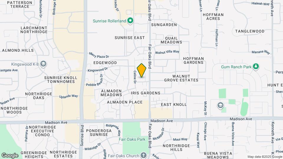 8073 Treecrest Ave Map and Location Details