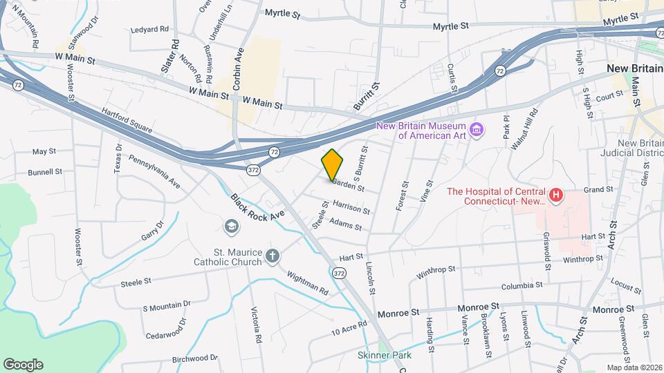 80 Garden St Map and Location Details