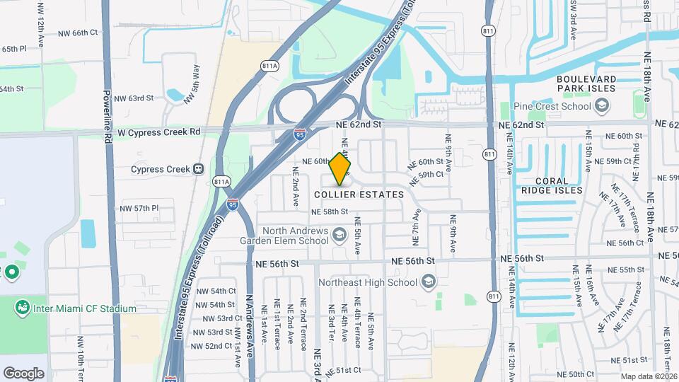 350 NE 59th St Map and Location Details