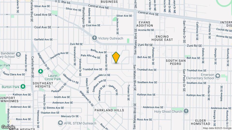4916 Pershing Ave SE Map and Location Details