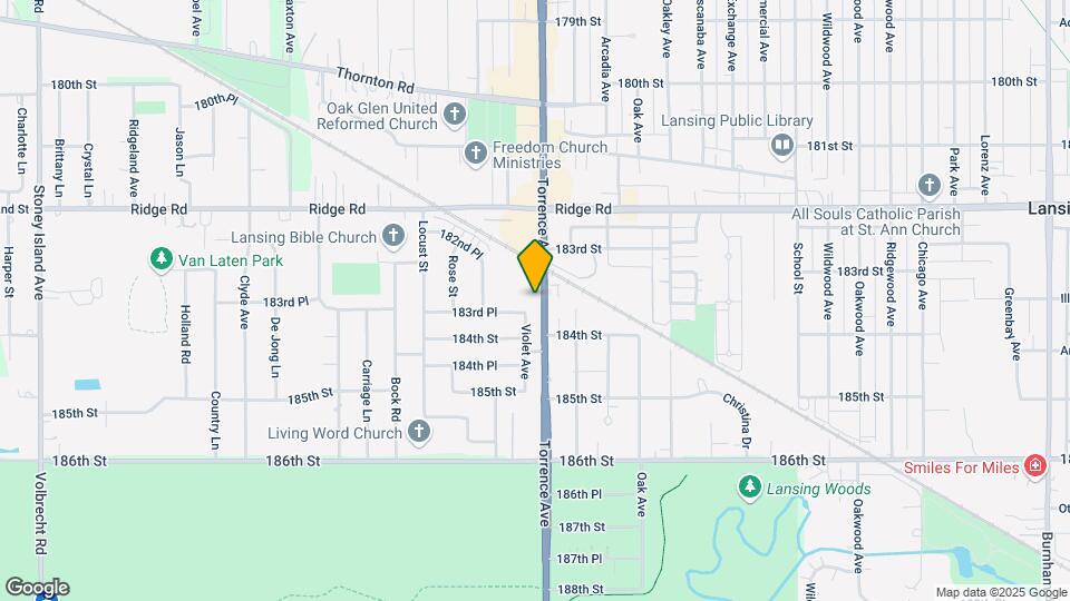 18346 Torrence Ave Map and Location Details