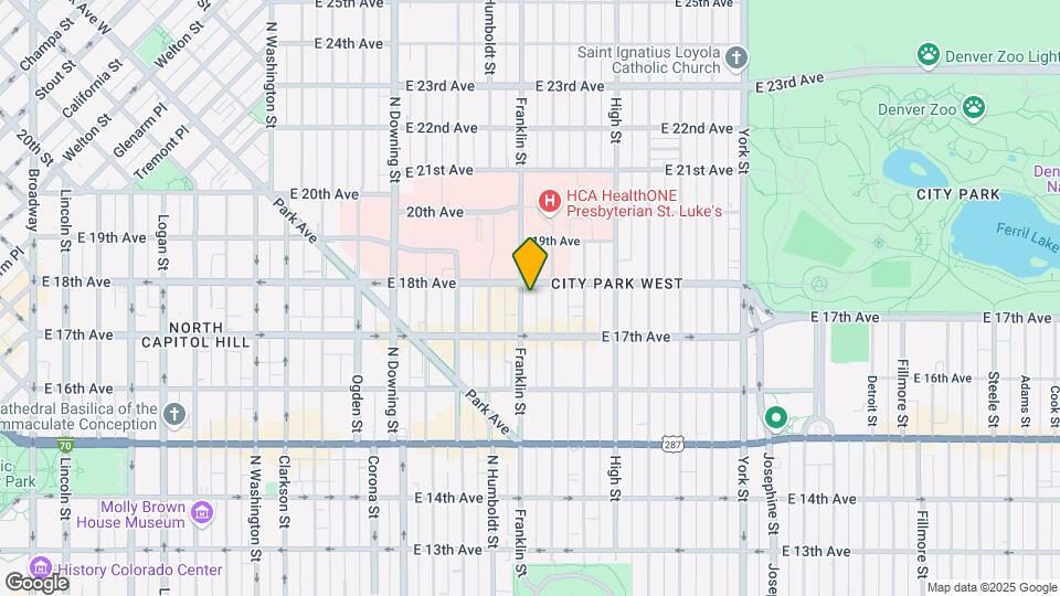 1752 Franklin St Map and Location Details