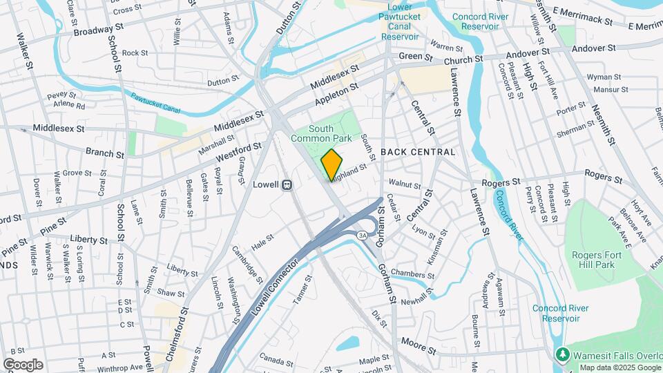 62 Highland St Map and Location Details