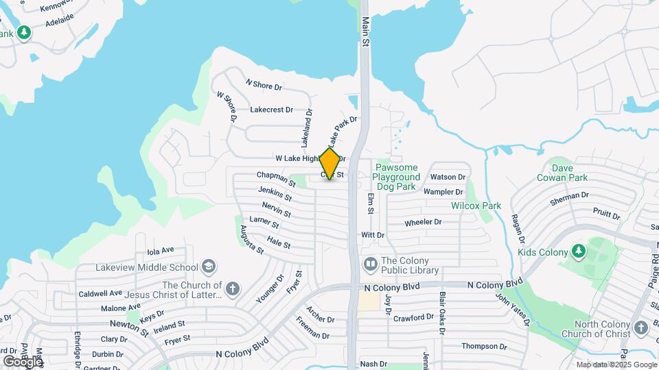 4616 Chapman St Map and Location Details