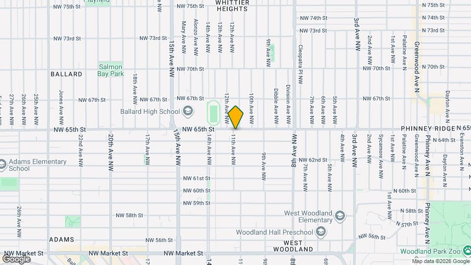 1031 NW 65th St Map and Location Details