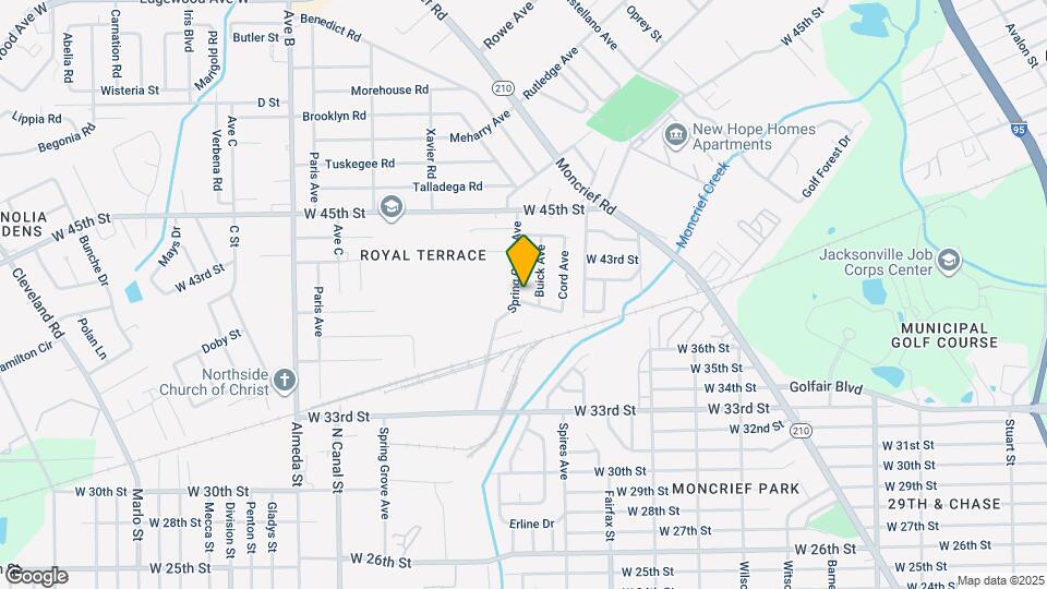 1867 W 41st St Map and Location Details