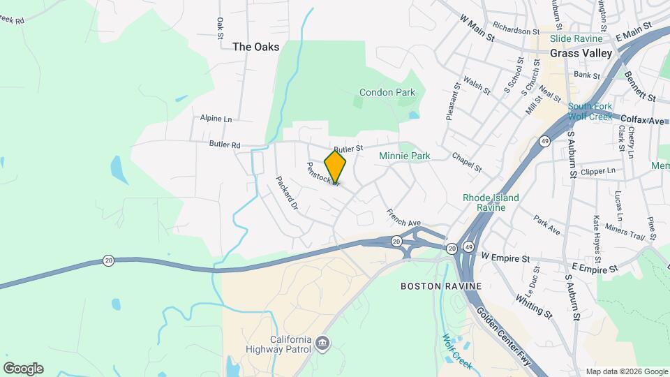 526 Penstock Dr Map and Location Details