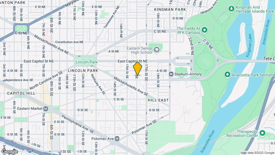 128 16th St SE Map and Location Details