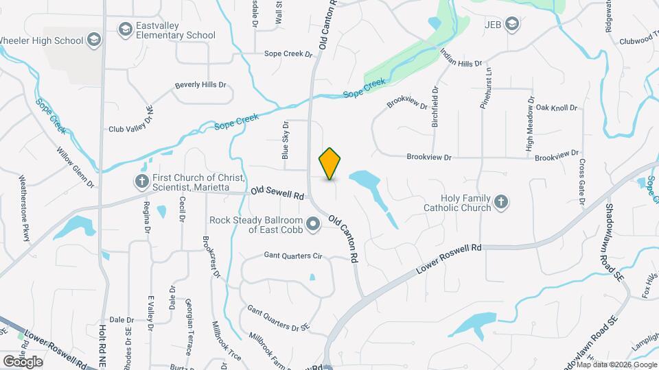 3022 Canton Pines Pl Map and Location Details