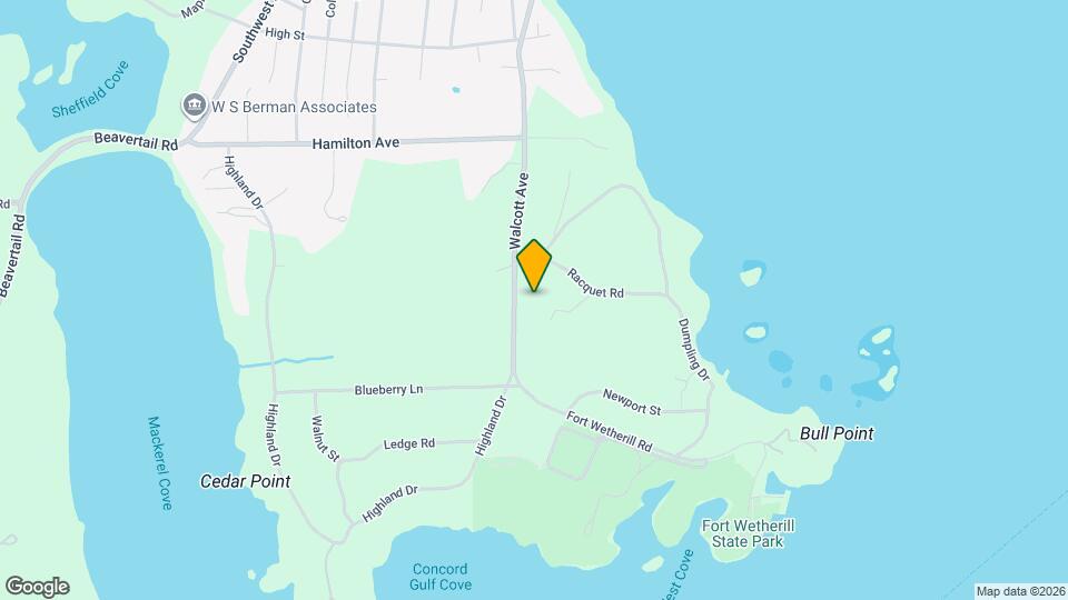 167 Walcott Ave Map and Location Details