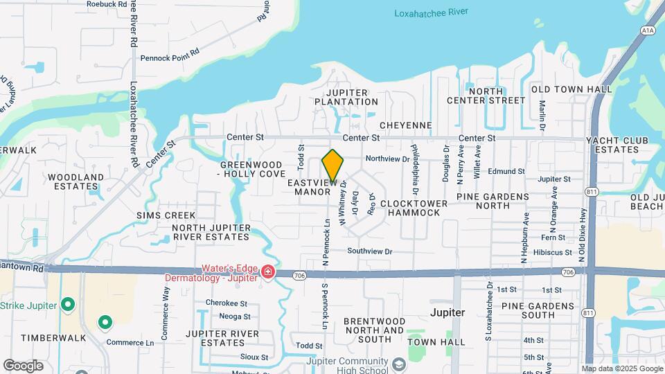503 N Pennock Ln Map and Location Details
