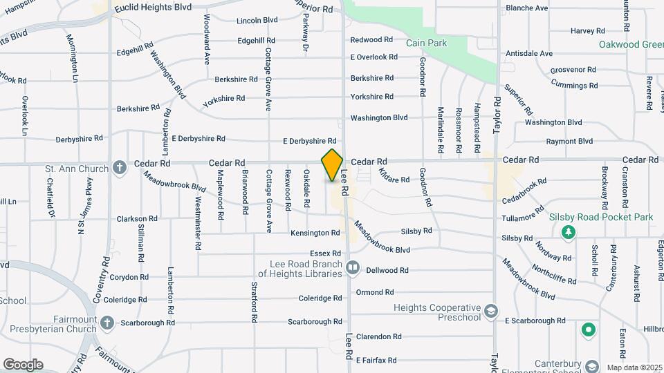 2185 Edgewood Rd, Unit 3 Map and Location Details