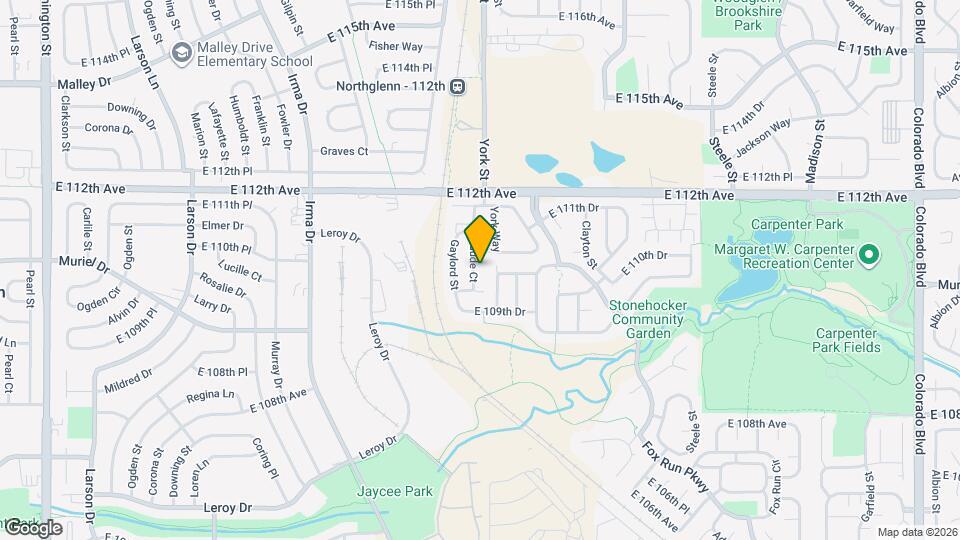 11040 Claude Ct, Unit 1026 Map and Location Details