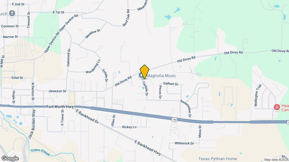 350 Carlisle Dr Map and Location Details