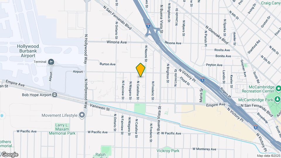2330 N Catalina St Map and Location Details