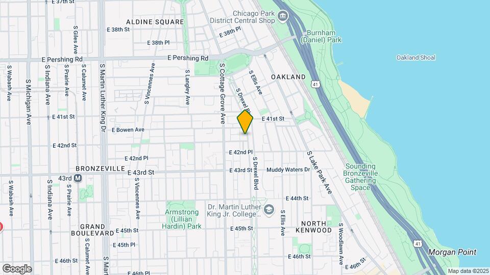 4150 S Drexel Blvd Map and Location Details