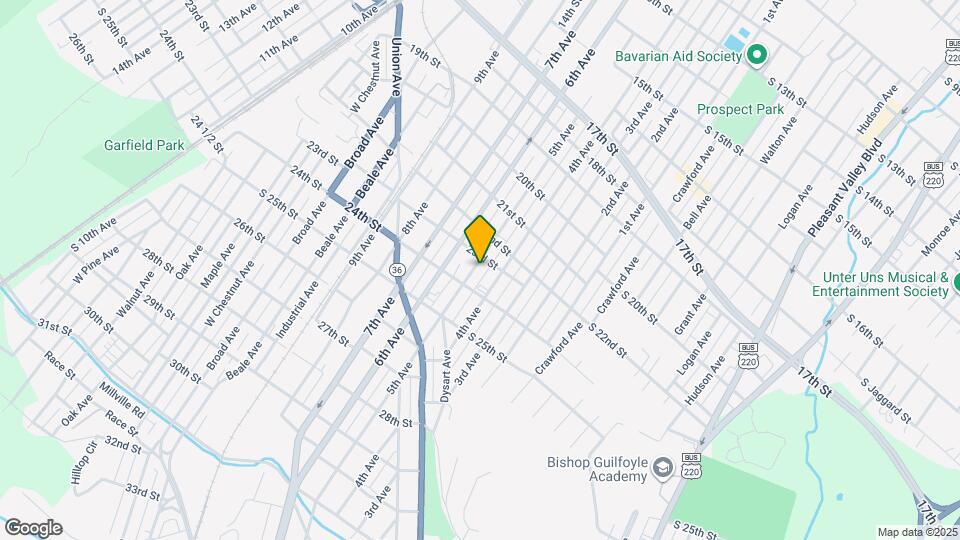 2309 5th Ave Mapa y Detalles de la Ubicación