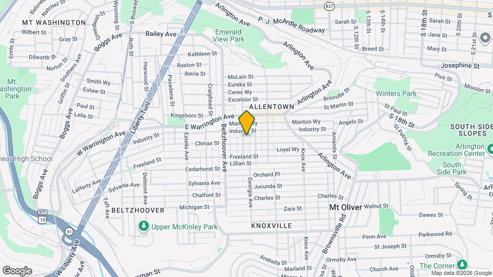 215 Millbridge St Map and Location Details