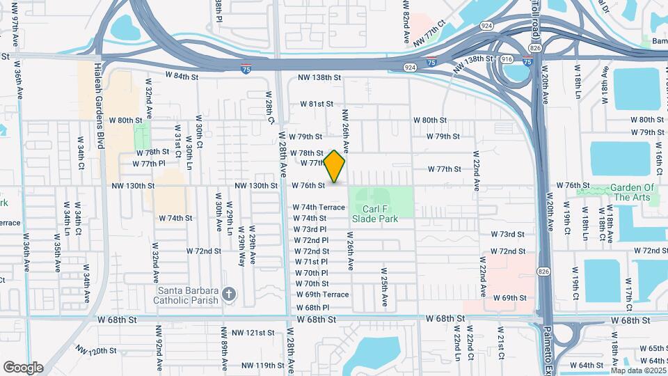 2640 W 76th St, Unit 208 Mapa y Detalles de la Ubicación