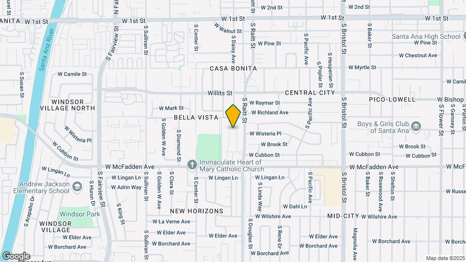 729 S Townsend St Map and Location Details